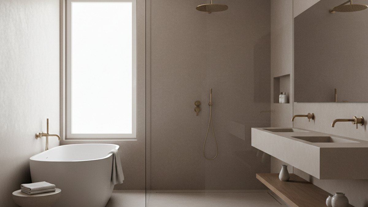 Badkamer stucen door 24stukadoor